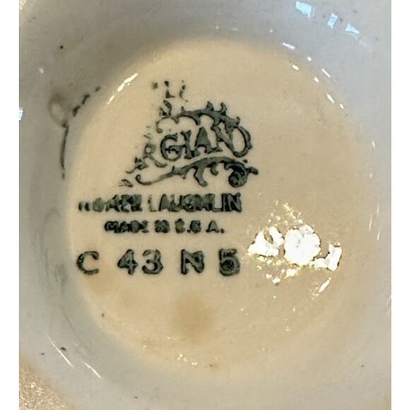 Homer Laughlin Fine China Georgian Eggshell Countess Covered Sugar and Creamer - Picture 7 of 7